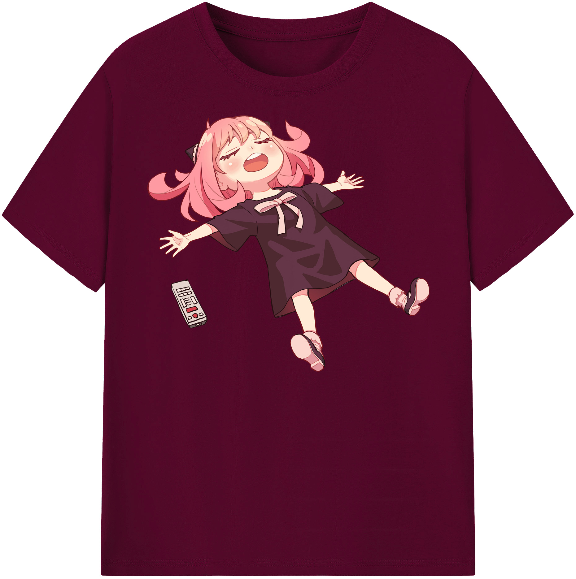 （画像用） SPY×FAMILY间谍家家酒 レディースカジュアルプリントTシャツ（綿100％）